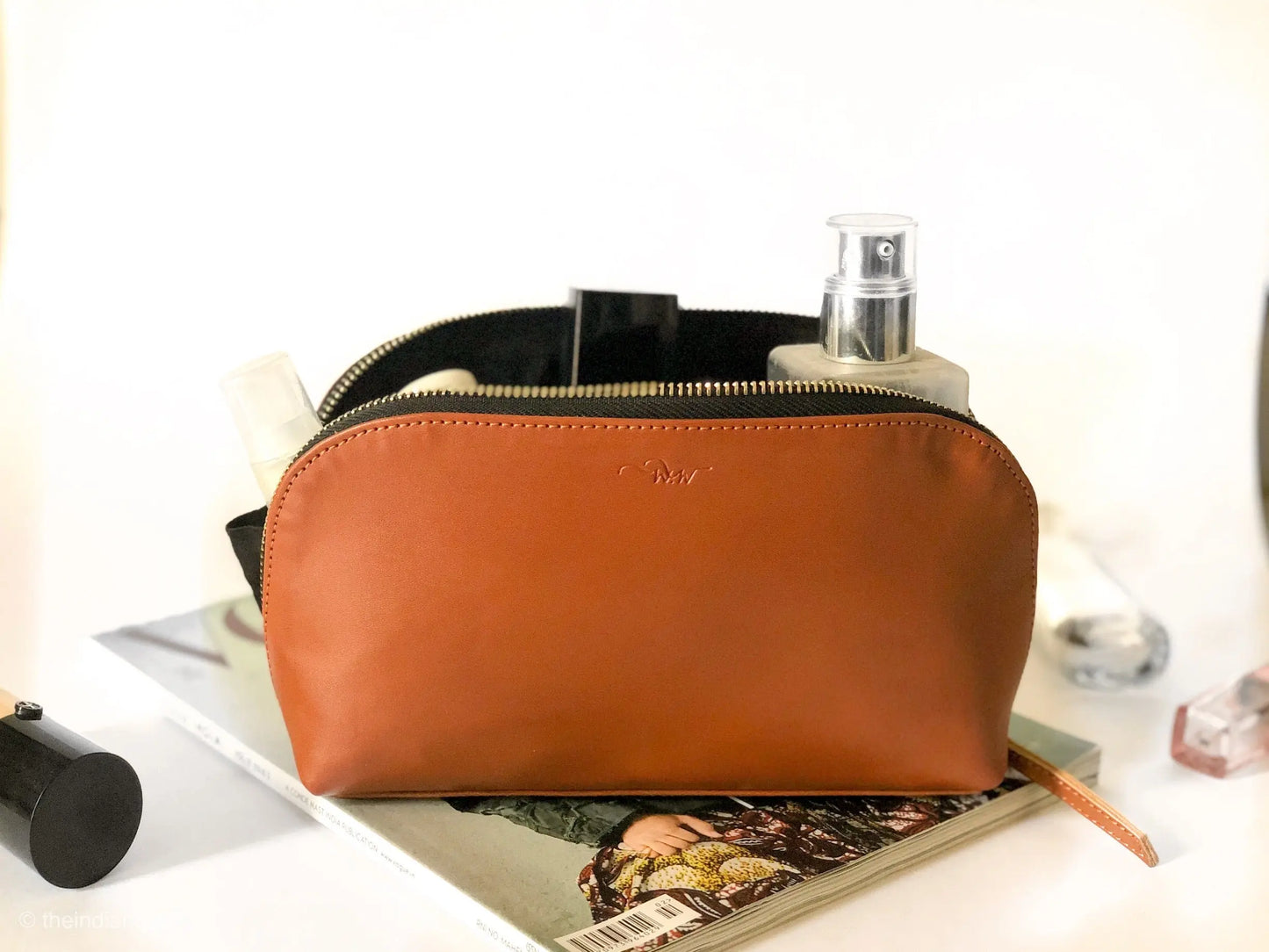 Vegan Leather Travel Kit wishworthstudio