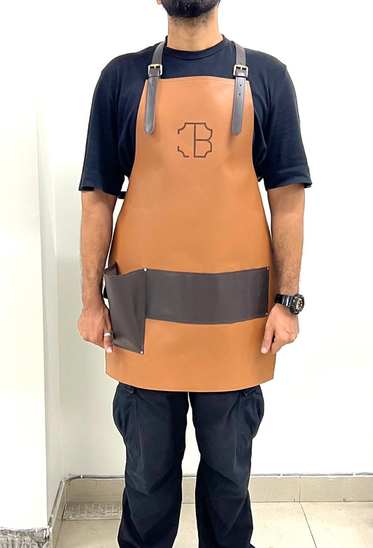 Leather Bar Apron 004 - BG
