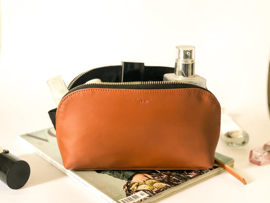 Vegan Leather Travel Kit
