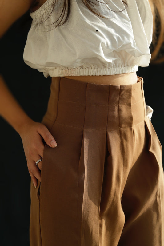 Darted Trousers